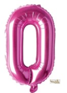 16″ Pink Foil Balloon – Number 0
