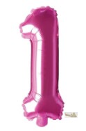 16″ Pink Foil Balloon – Number 1