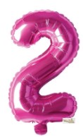 16″ Pink Foil Balloon – Number 2