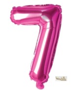 16″ Pink Foil Balloon – Number 7