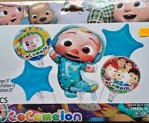 Cocomelon Balloon Kit 5ct