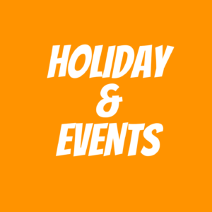 Holidays & Events