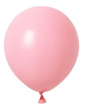 12" Fiesta Latex Balloons 10ct - Baby Pink