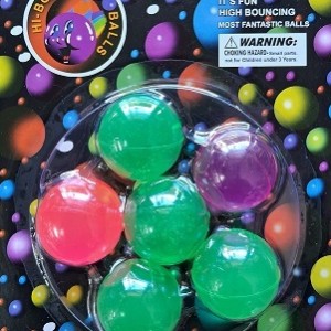 Hi Bounce Color Balls 6 pack