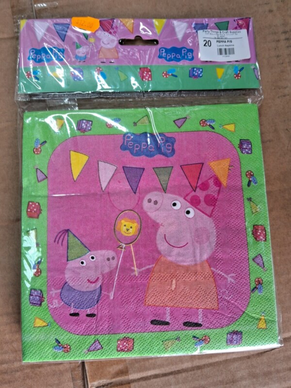 Peppa Pig Family Lunch Napkins 20ct - Image 2