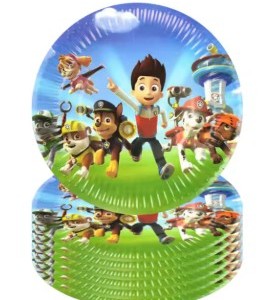 Paw Patrol Dessert Plates 10ct