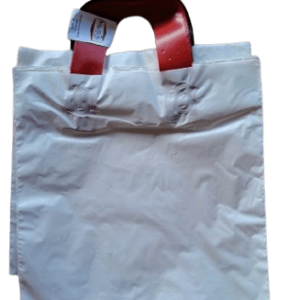 12ct Plastic Bags 10×10 – White