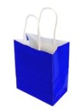 Mini Paper Gift Bag 4″x6″ – Royal Blue