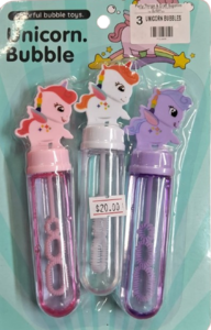 Unicorn Bubbles 3ct