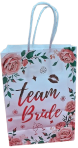 Team Bride Paper Gift Bag