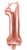16″ Rose Gold Foil Balloon Number 1