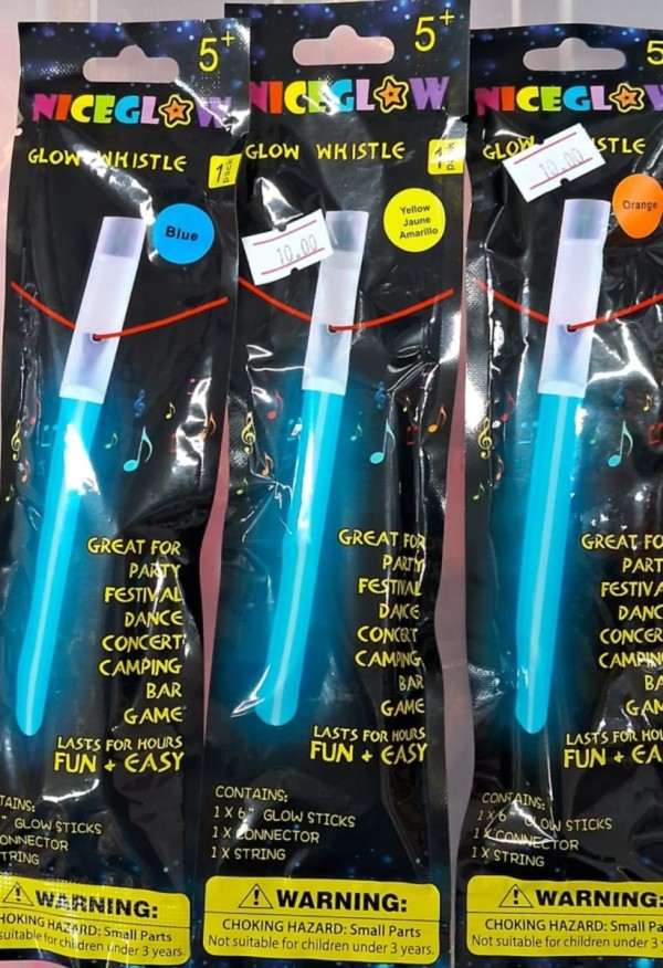 Glow Stick with Whistle