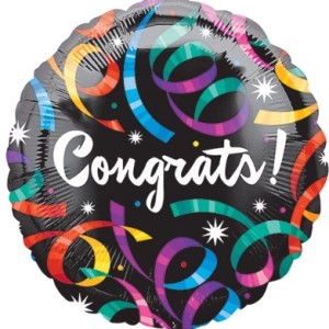 Std Congrats! Foil Balloon