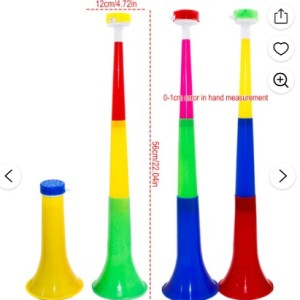 Three Sections Retractable Party Horn (Cheering Horn)