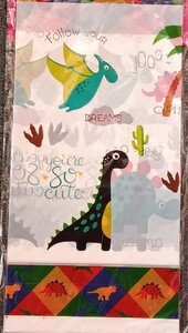 Plastic Forest Dinosaur Rectangle Tablecover
