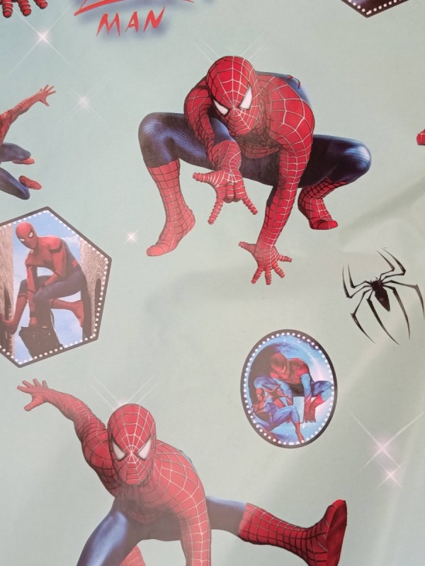 Spiderman Gift Wrapping Paper Sheet 2ct