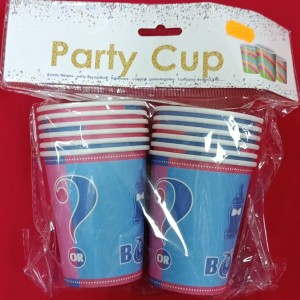 Boy or Girl Party Cups 12ct