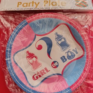 Boy or Girl Lunch Plates 10ct