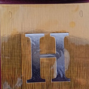 Happy Birthday Letter Banner – Iridescent Gold