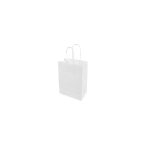 Mini Paper Gift Bag 4″x6″ – White