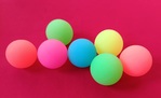 Neon Color Bouncy Ball 4ct