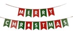 Merry Christmas Letter Banner
