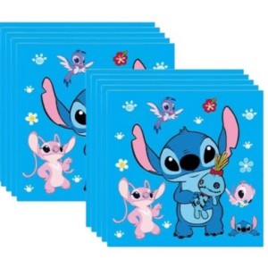 Lilo & Stitch Lunch Napkins 20ct – Blue