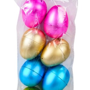 Medium Metallic Color Easter Eggs 8ct