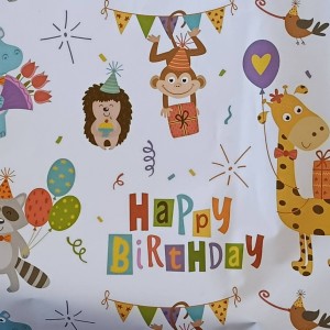 Animals Gift Paper Sheets 2ct