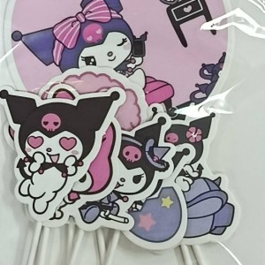 Kuromi Cake Topper 8ct