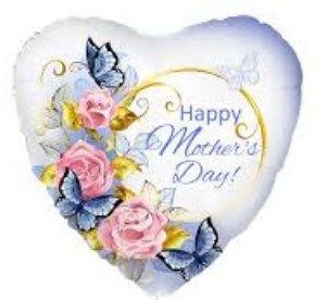 Happy Mother’s Day Blue Butterflies – 18 inches