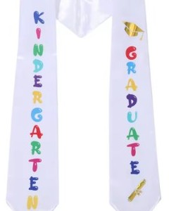 Kindergarten Graduate Stole