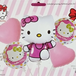 Hello Kitty Foil Balloon Kit 5ct