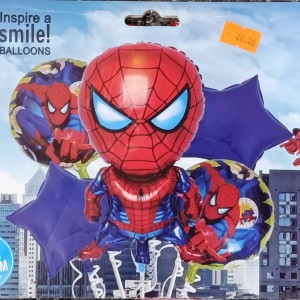 Spiderman Balloon Kit 5ct