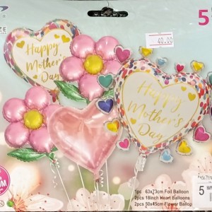 Happy Mother’s Day Balloon Kit 5ct