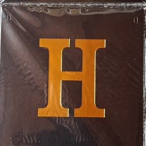 Happy Birthday Letter Banner – Black