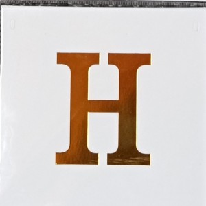 Happy Birthday Letter Banner – White