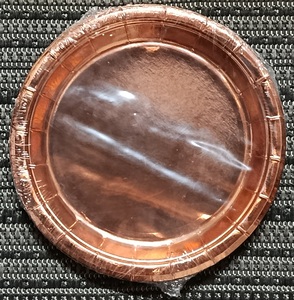 Paper Dessert Plates 10ct – Rose Gold
