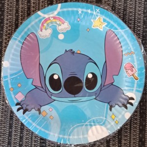 Lilo + Stitch Lunch Plates 10ct – Blue Rainbow