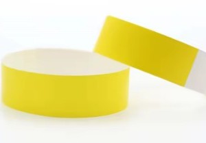Party Wristbands 10ct – Yellow