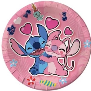 Lilo + Stitch Lunch Plates 10ct – Pink