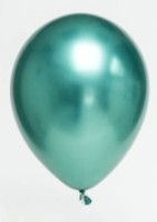5″ Chrome Green Latex Balloons 20ct