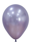 5″ Chrome Light Purple Latex Balloons 20ct