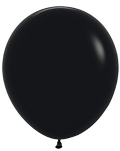 18″ Fiesta Latex Balloon 1ct – Black