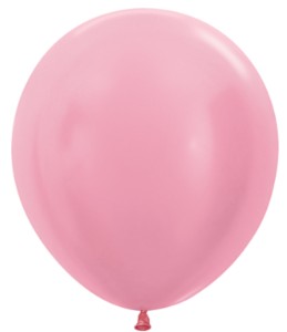 18″ Fiesta Latex Balloon 1ct – Baby Pink