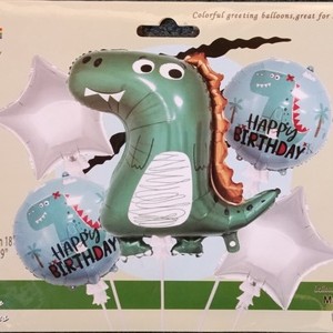 Dinosaur Balloon Kit 5ct