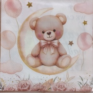We Can Bearly Wait Lunch Napkins 20ct