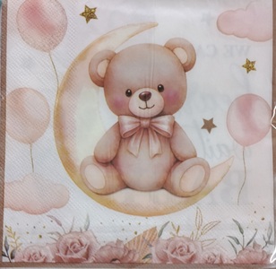 We Can Bearly Wait Lunch Napkins 20ct - Image 2