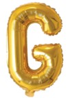 16″ Gold Foil Balloon –  Letter G