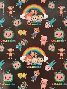 Cocomelon Wrapping Paper – 2 Sheets